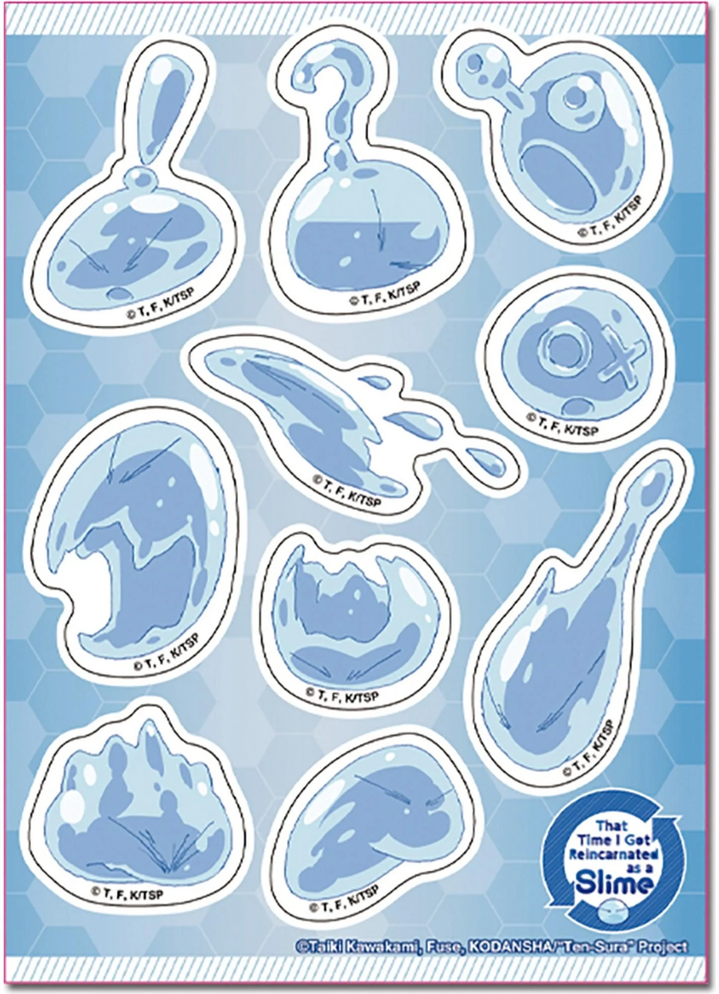 Slime Sticker Set - Anime Shop